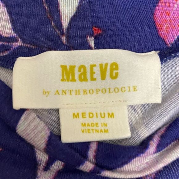 Anthro • Maeve The Clearly Floral Dress - Picture 6 of 10